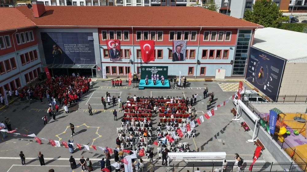Arnavutköy'de 7 yeni okul açıldı! Hedef 4 yılda 40 okul
