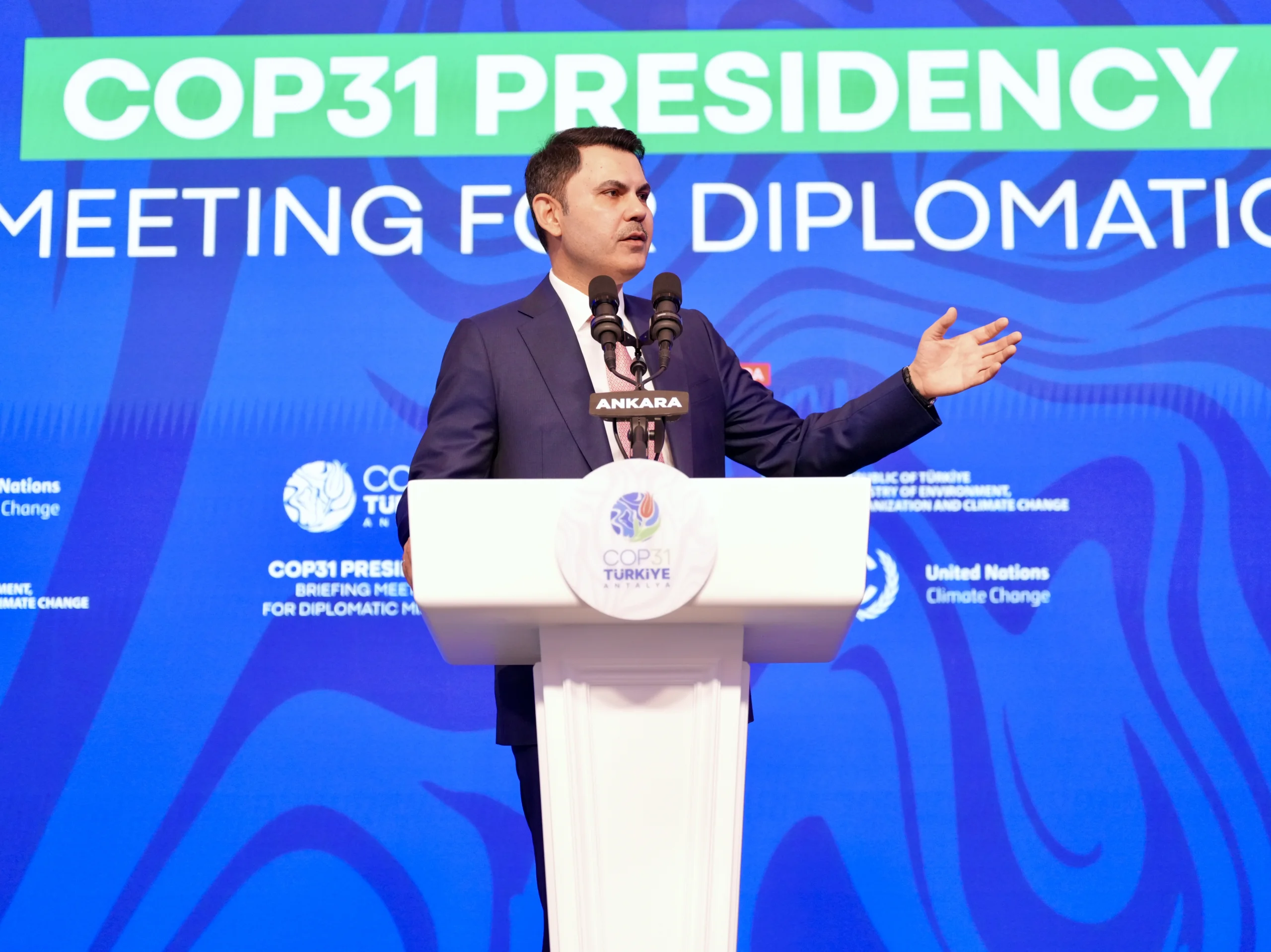 COP31 Başkanı Murat Kurum: Antalya'da küresel imeceyi kuracağız