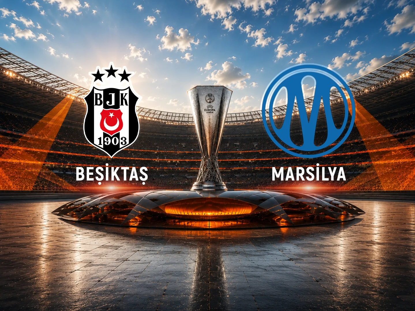Dolmabahçe'de Avrupa gecesi: 6'da 6 yapan Kartal Marsilya karşısında