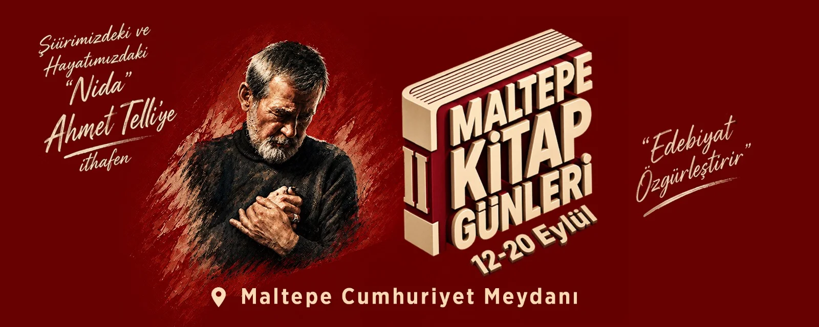 Edebiyat özgürleştirir: Maltepe kitap günleri 122 yayıneviyle geldi