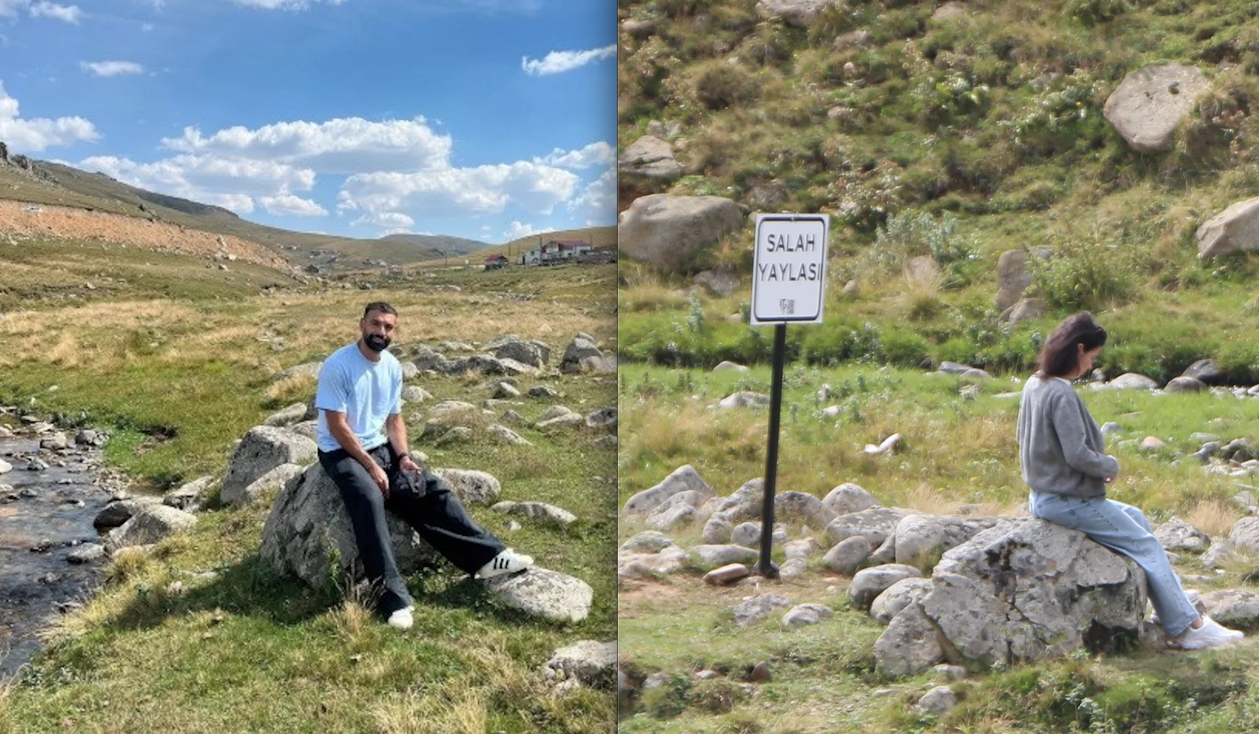 Salah'ın gezdiği yaylaya tabela diktiler