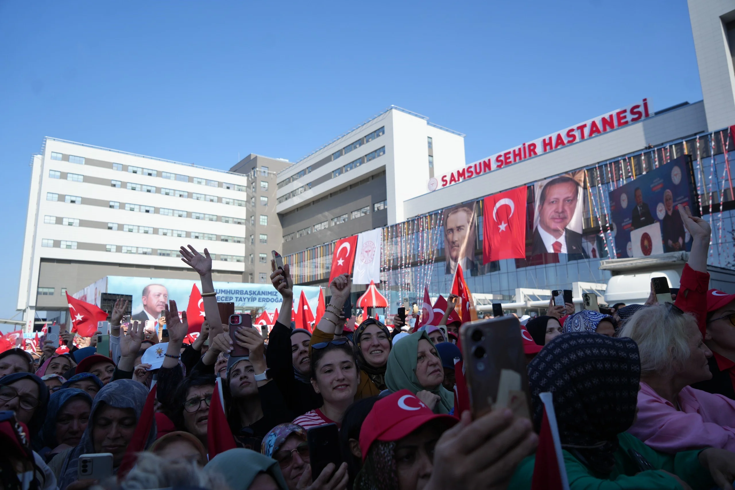Erdoğan Samsun'dan duyurdu: 21 yeni şehir hastanesi geliyor