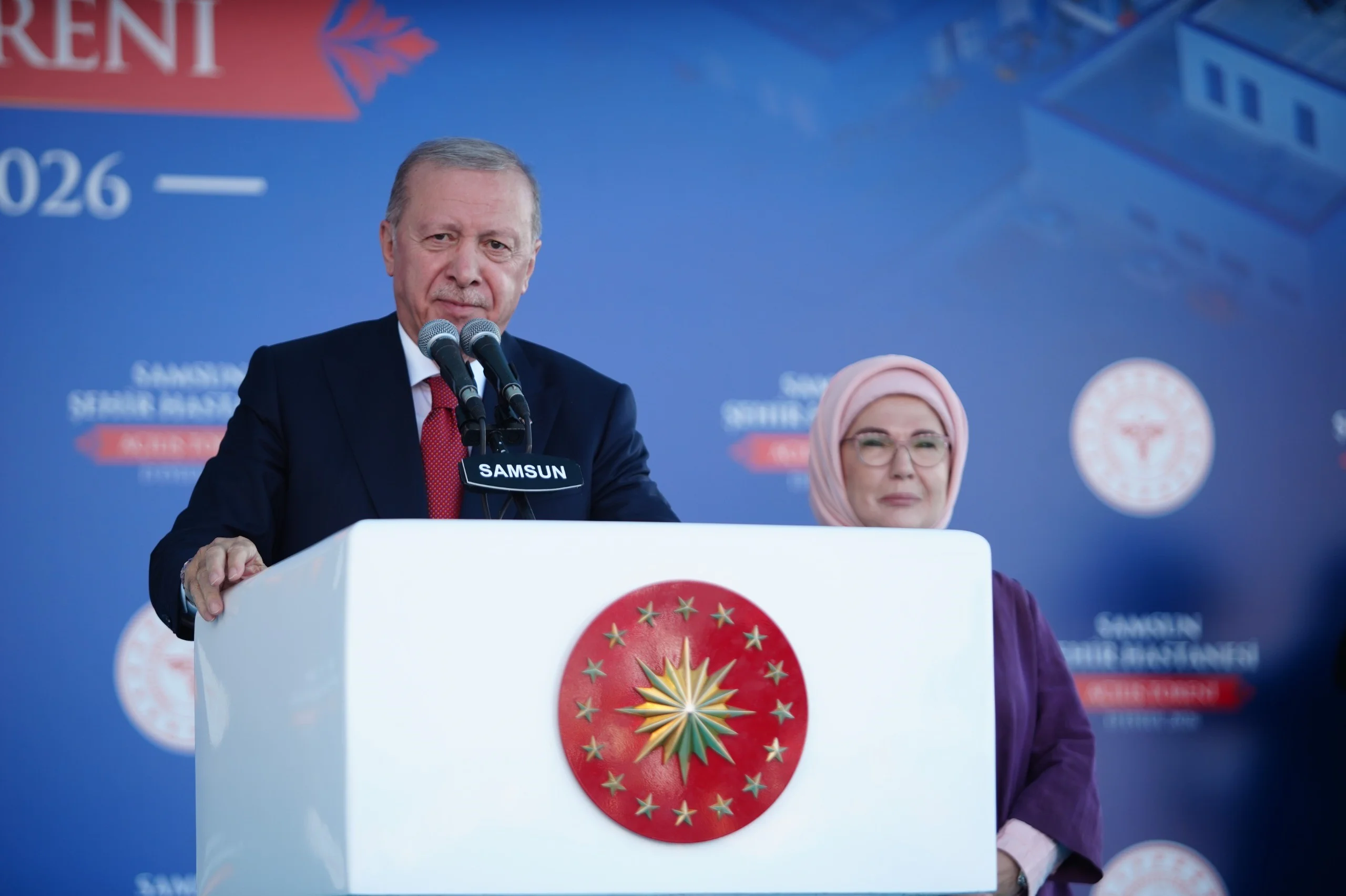 Erdoğan Samsun'dan duyurdu: 21 yeni şehir hastanesi geliyor