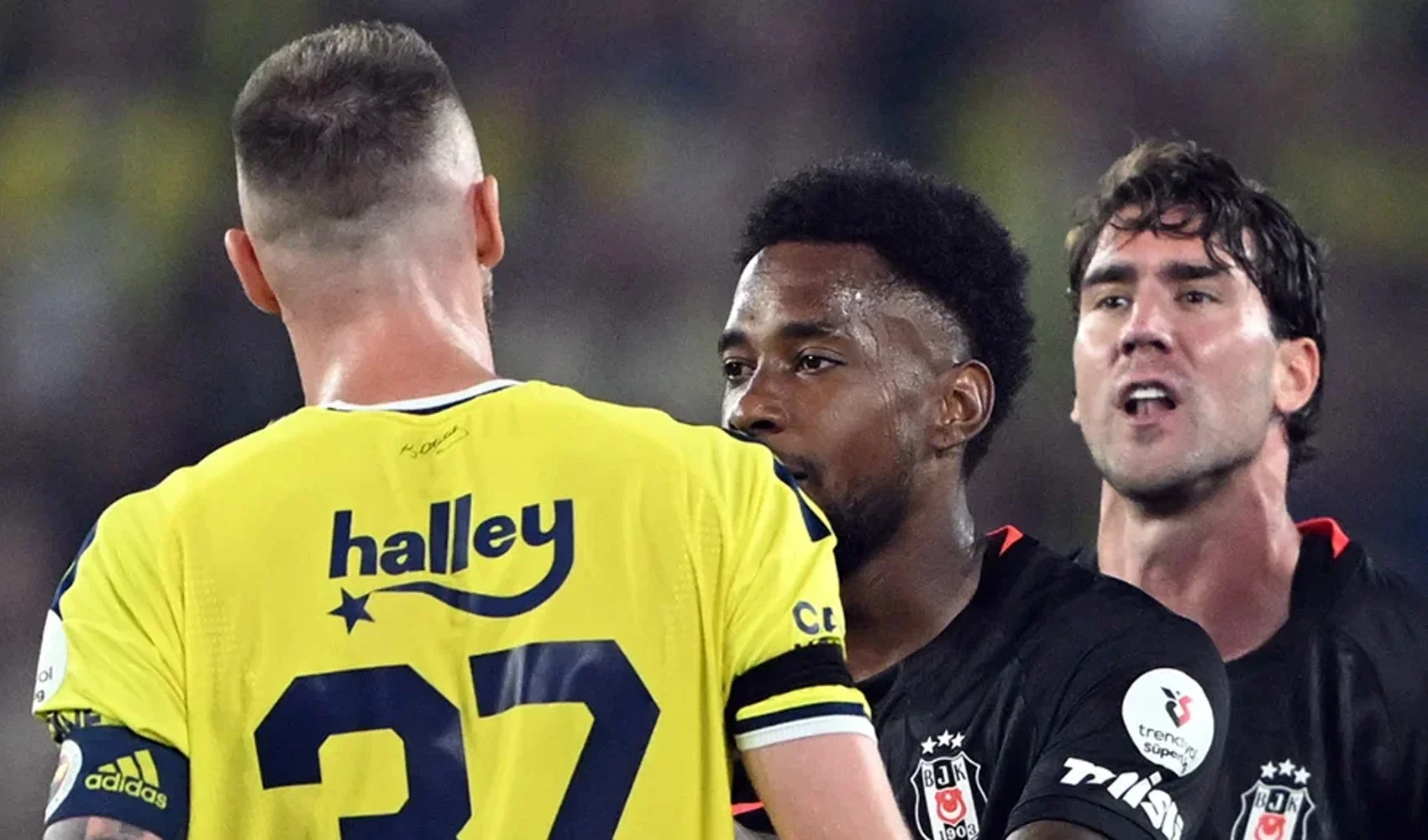 FB-BJK derbisinde Skriniar-Vlahovic gerilimi! Sebebi ortaya çıktı