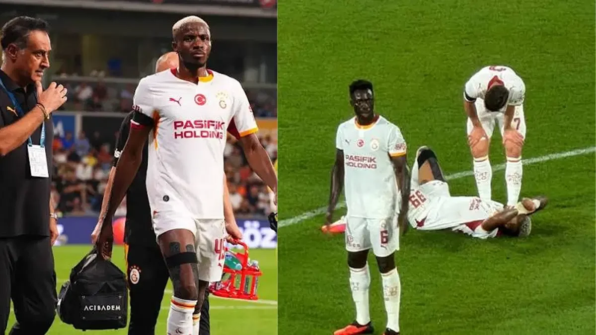 G.Saray'da Osimhen ve Lemina Sporting maçında yok!