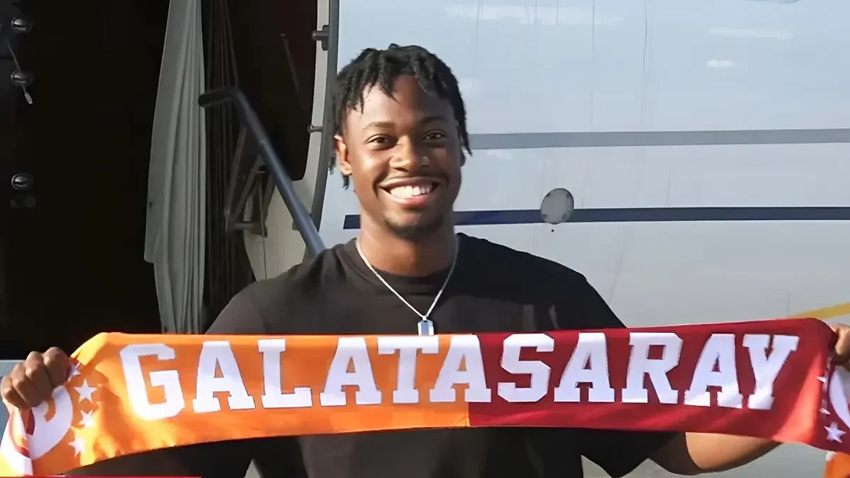 Galatasaray'dan savunmaya kule takviye: 1.96’lık Bitshiabu İstanbul'da