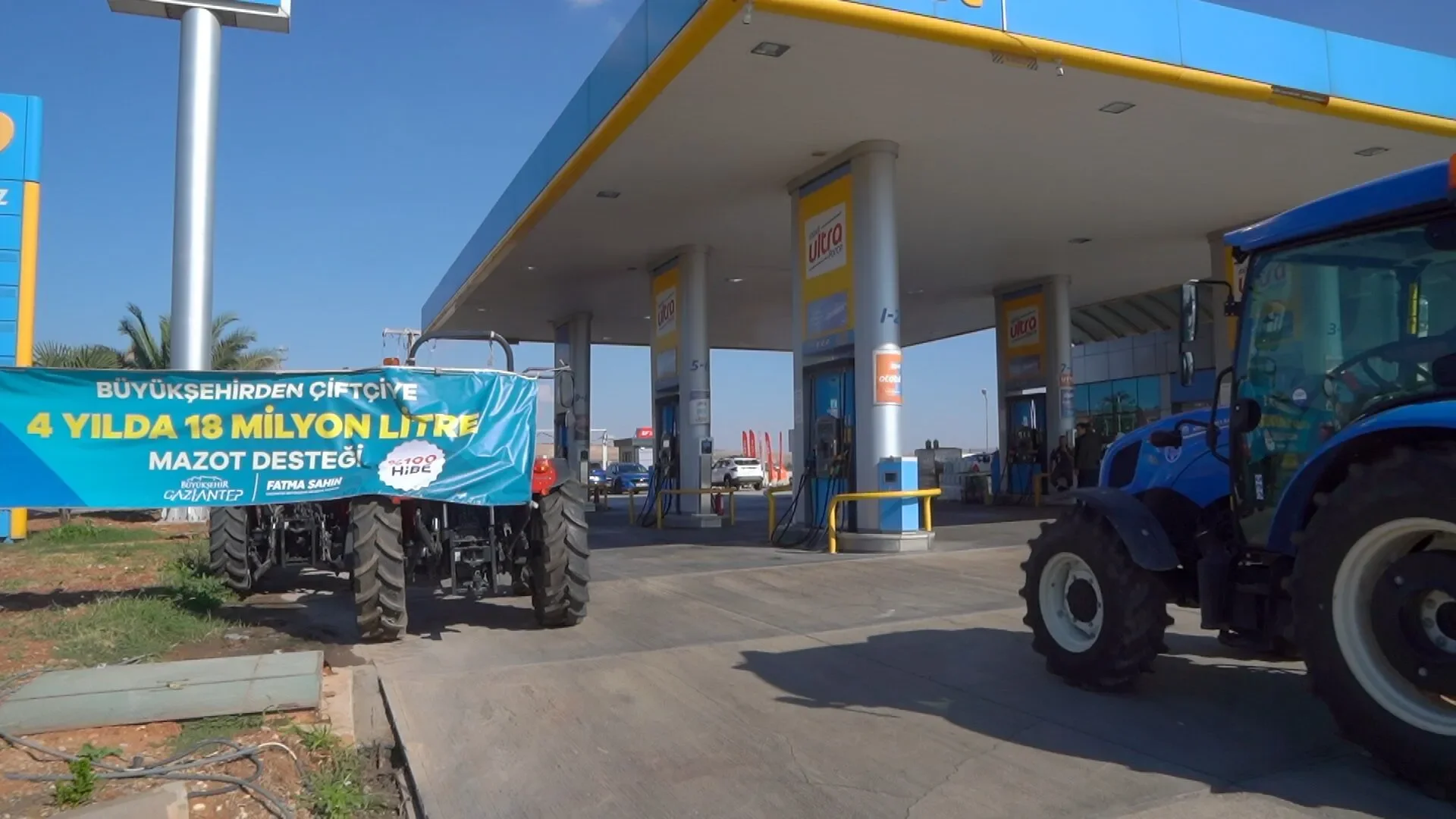 Gaziantep'te mazot desteği 5. yılında: 48 bin üreticiye 3,5 milyon litre daha