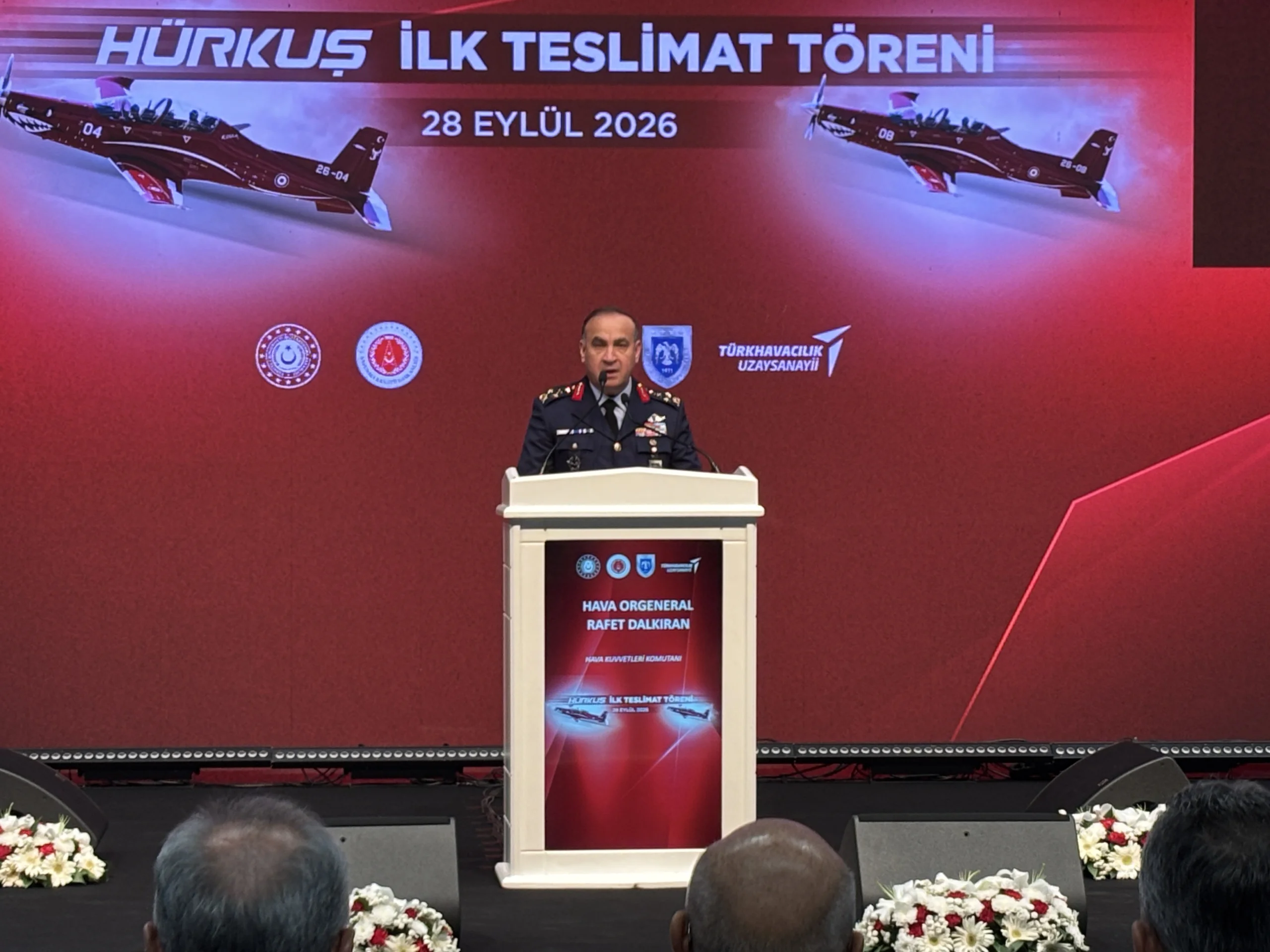 HÜRKUŞ-II Hava Kuvvetleri'ne teslim Eedildi: Hedef 2028'e kadar 55 uçak