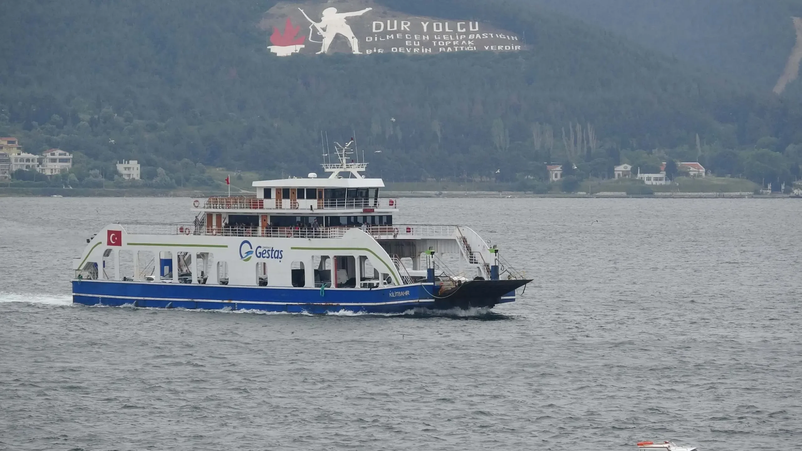 Kabatepe-Gökçeada hattında yarın 10 sefer iptal