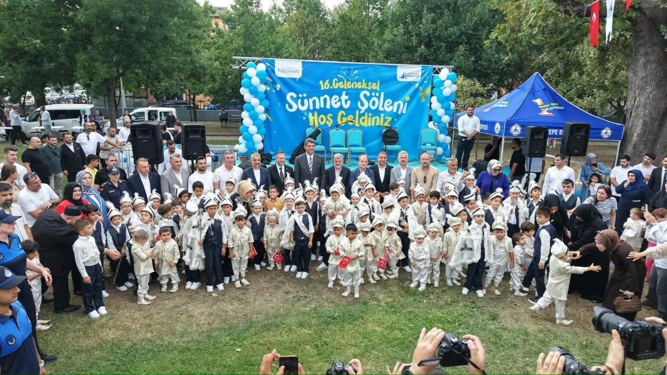 Kartepe’de 300 çocuk sünnet sevinci yaşadı