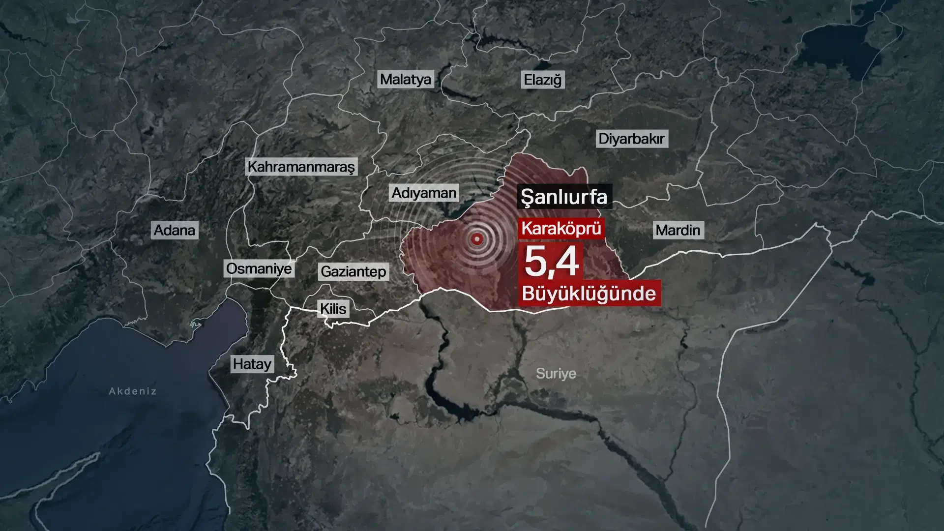 Şanlıurfa 5.5'le sallandı! Şener Üşümezsoy haritayı gösterdi: "Bu fay parça parça gidiyor"