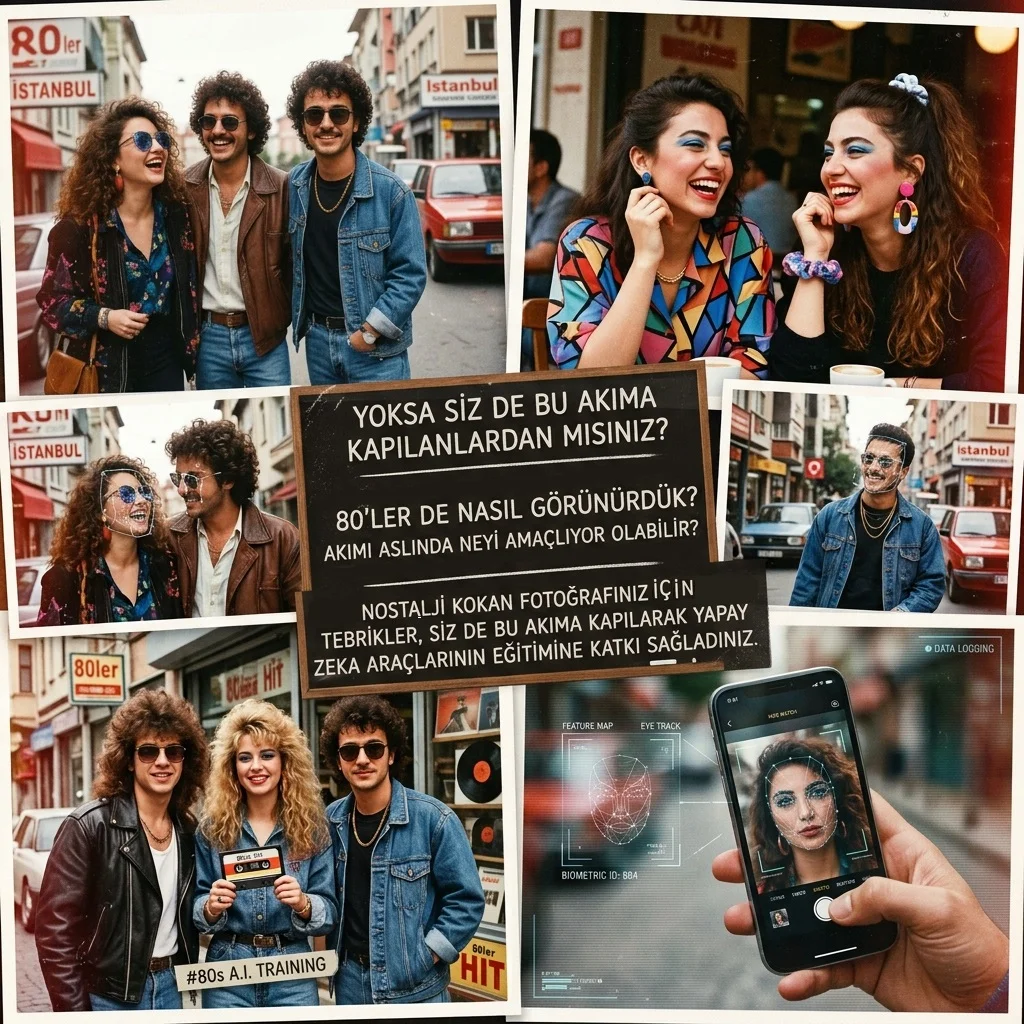 Tek komutla 80'ler fotoğrafı nasıl yapılır? ChatGPT en iyi komut