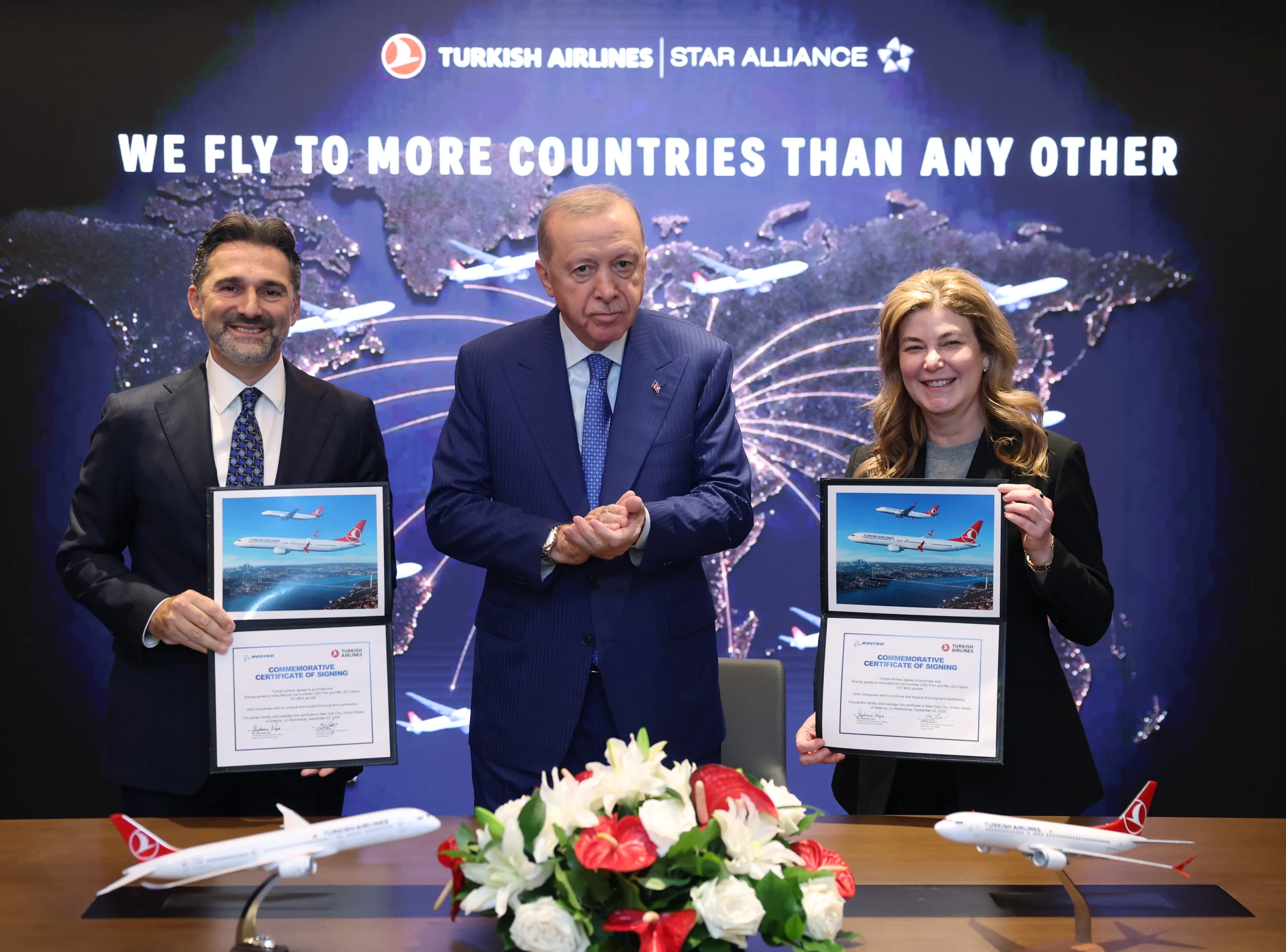 THY, Boeing'le yeni uçak anlaşması imzaladı