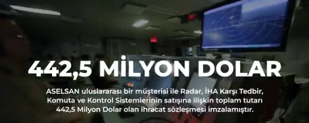 ASELSAN'ın Uluslararası Sözleşme Hamlesi: 442,5 Milyon Dolarlık Anlaşma ve Savunma Elektroniği İhracatı