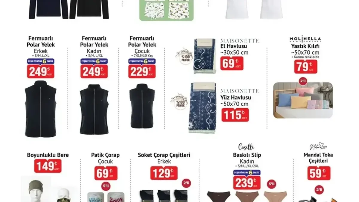 BİM’de Bu Cuma Kadın Ürünlerinde En Çok Talep Gören Parçalar ve İndirimler