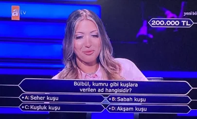 Bülbül ve kumru gibi kuşlara verilen ad nedir? Milyoner sorusu