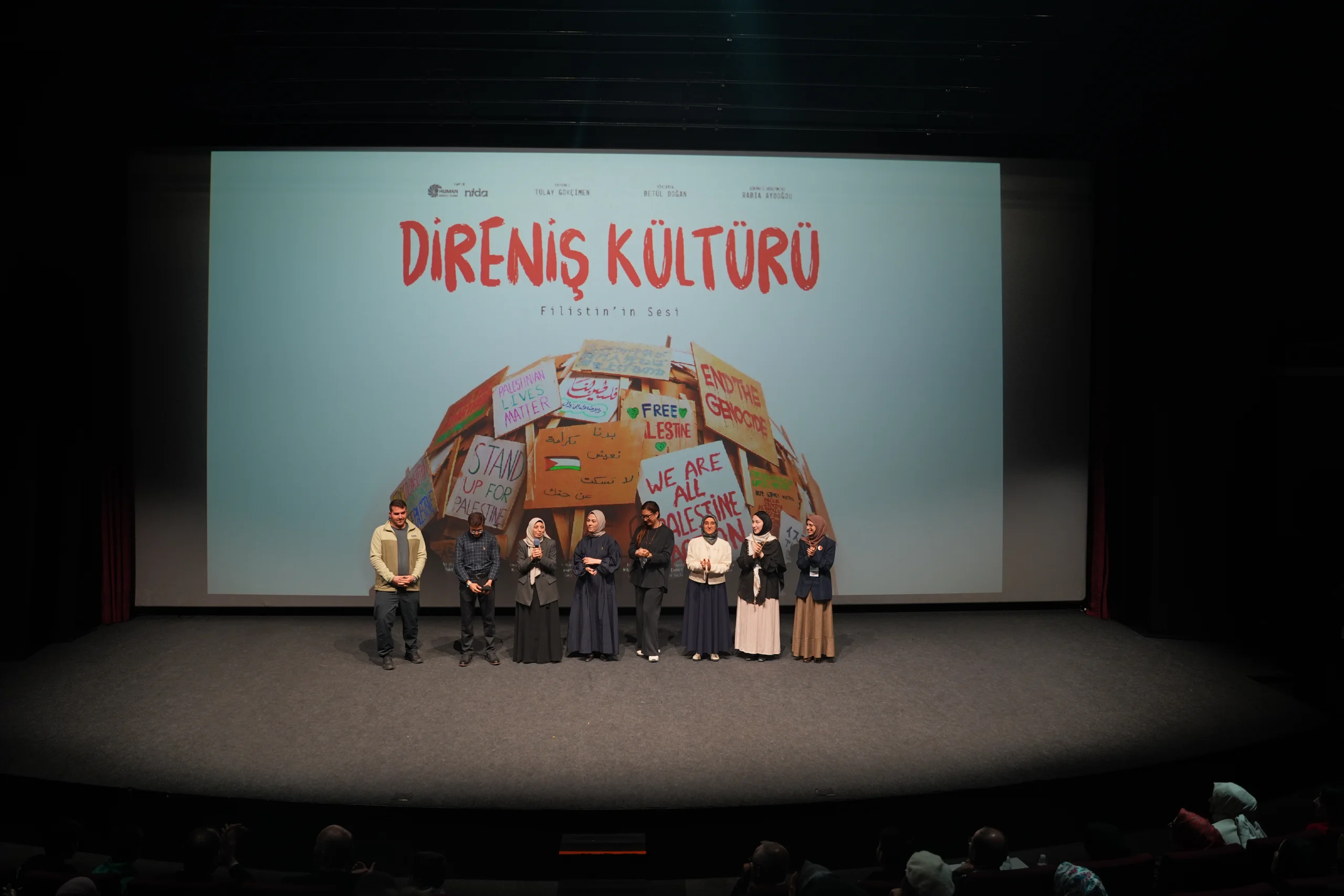 “Direniş Kültürü: Filistin’in Sesi” İlk kez izleyiciyle buluştu
