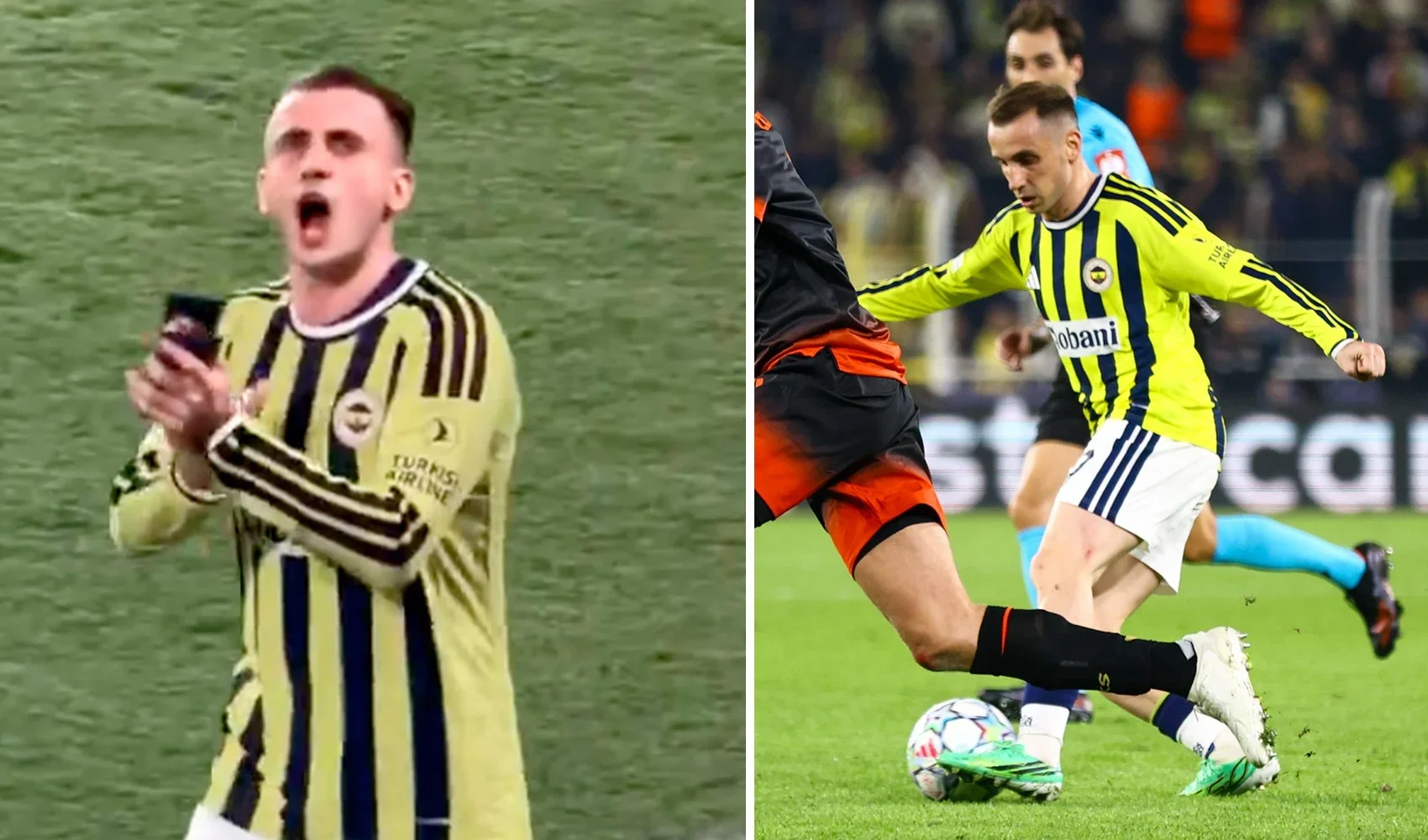 Fenerbahçe’de taraftarlar Kerem Aktürkoğlu'na tepki gösterdi