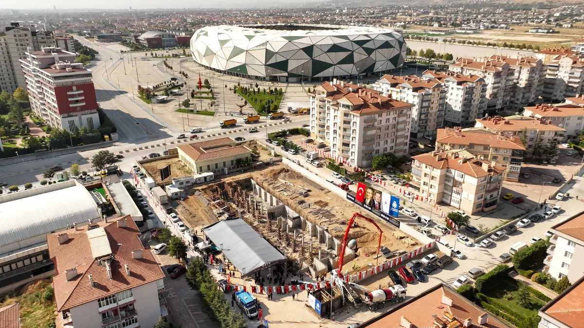 Konya Selçuklu'ya yeni emniyet müdürlüğü binası! Temeli atıldı