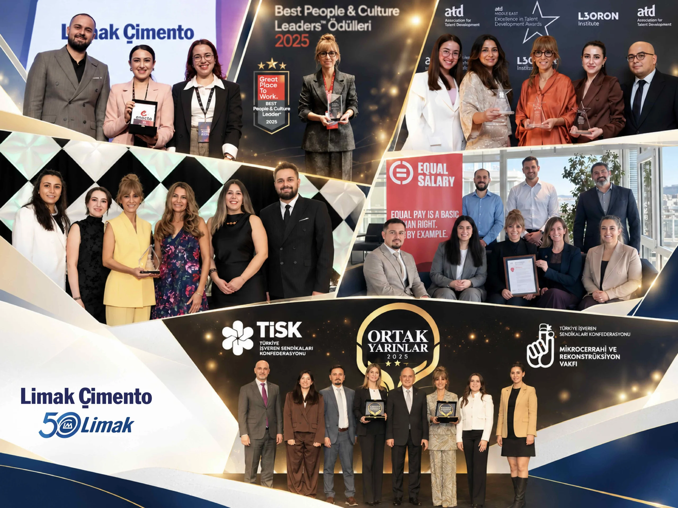 Limak Çimento, 16 kategoride uluslararası ödül kazandı