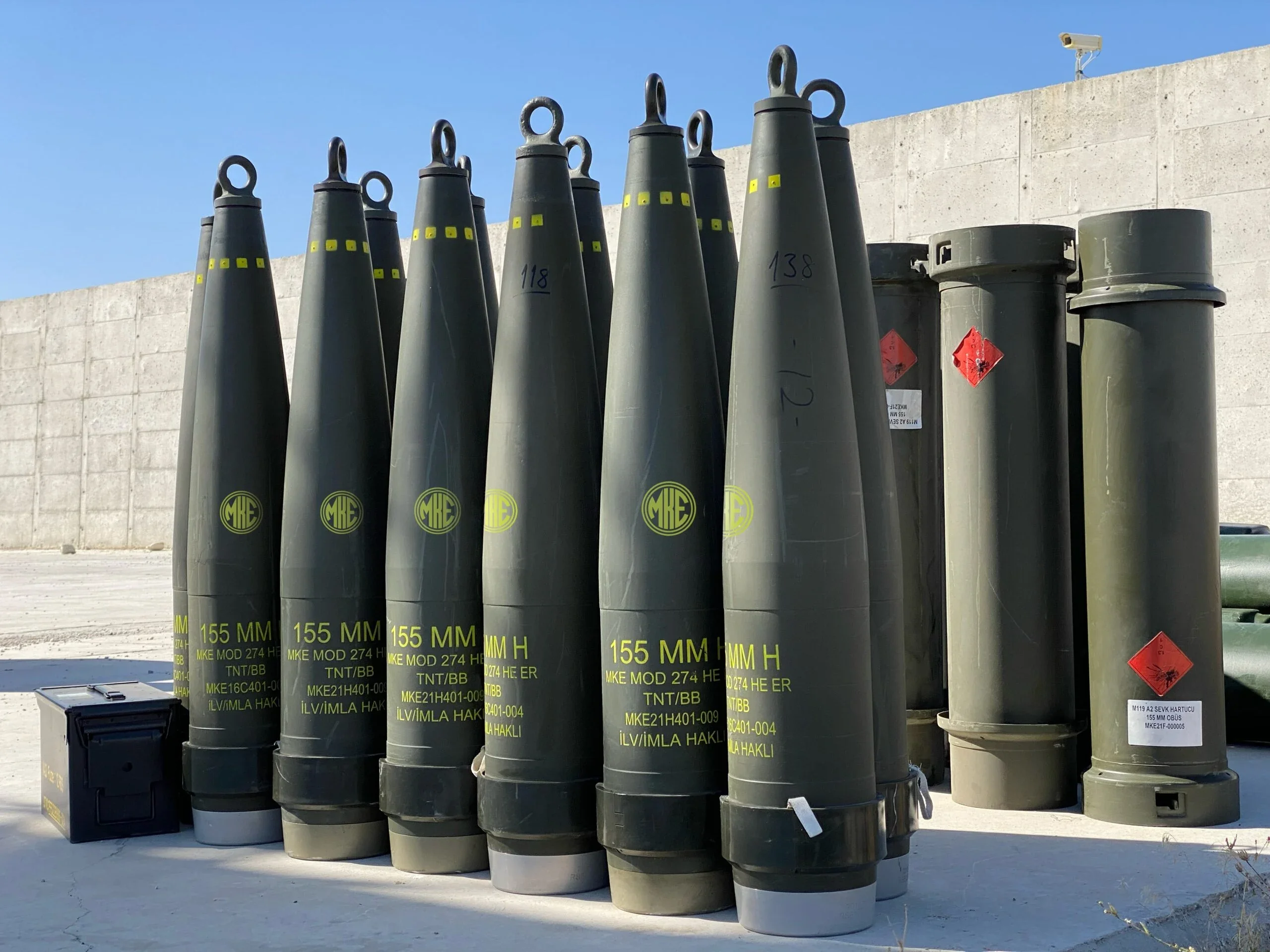 MKE 155 mm mühimmatta üretimi 54 kat artırıyor: 7 model üretim