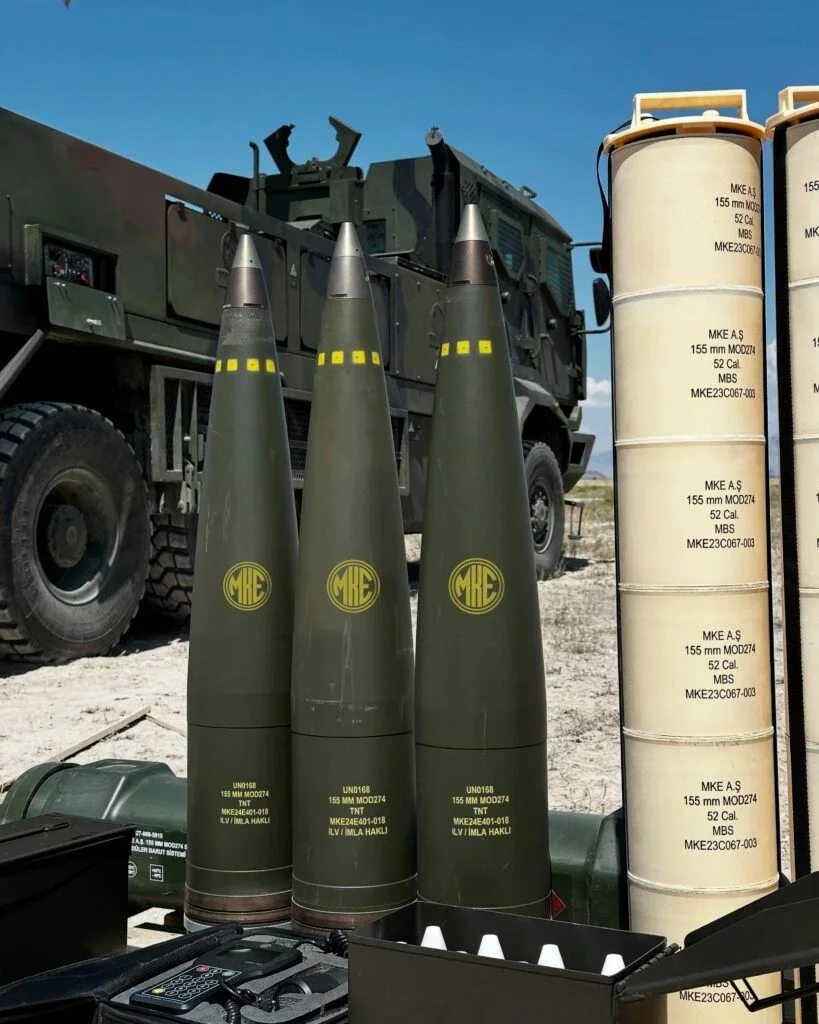 MKE 155 mm mühimmatta üretimi 54 kat artırıyor: 7 model üretim