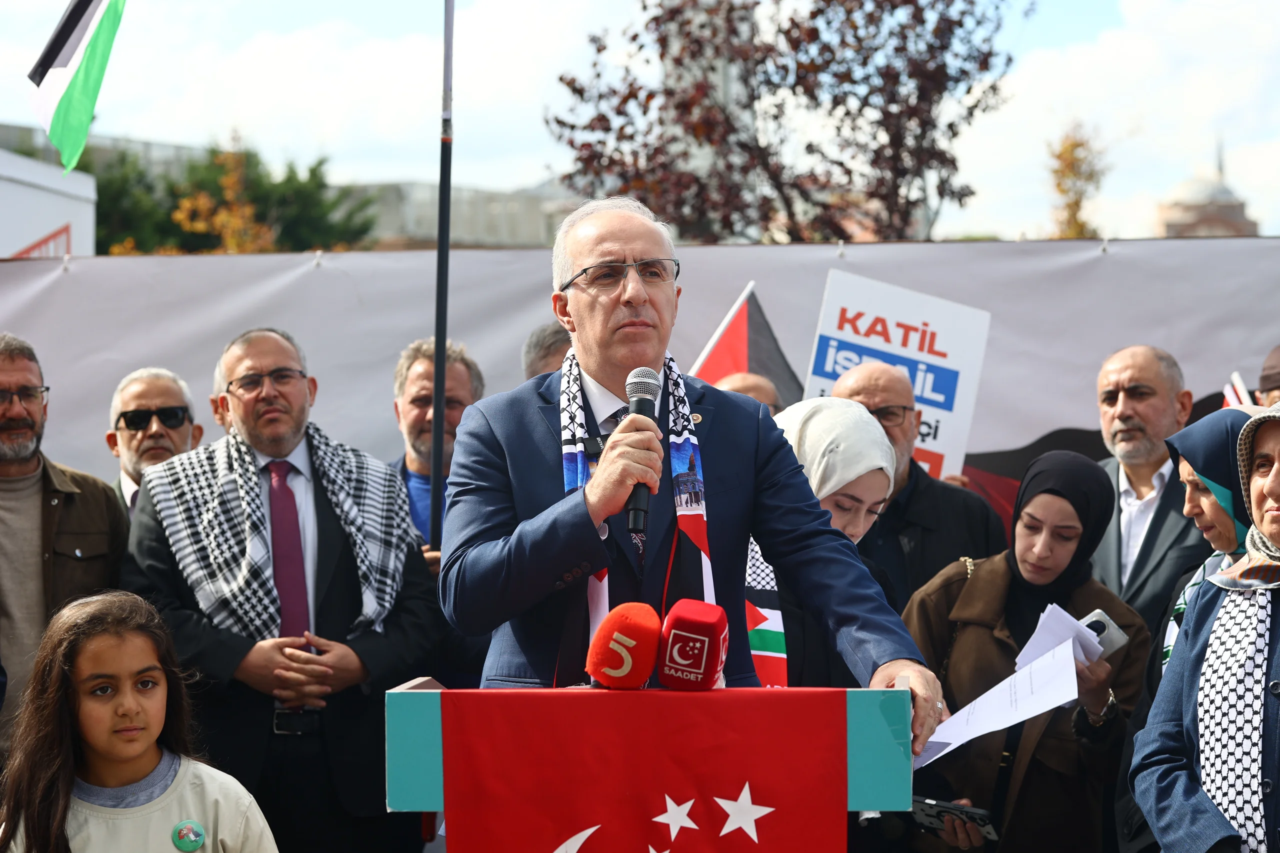Saadet Partisi’nden 1094 gün sonra tarihi çağrı: Zulüm ebedi değildir, İsrail ancak güçten anlar