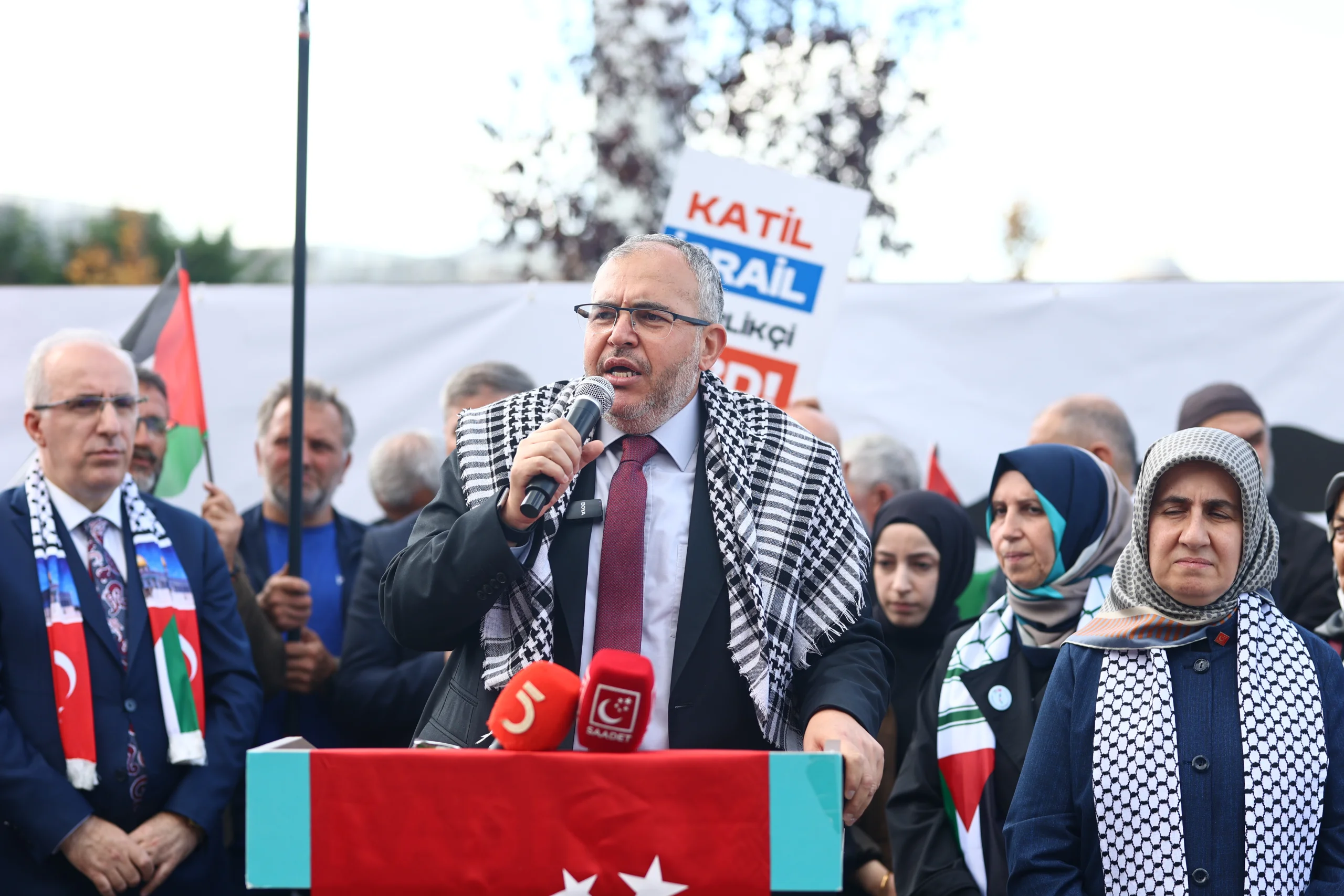 Saadet Partisi’nden 1094 gün sonra tarihi çağrı: Zulüm ebedi değildir, İsrail ancak güçten anlar