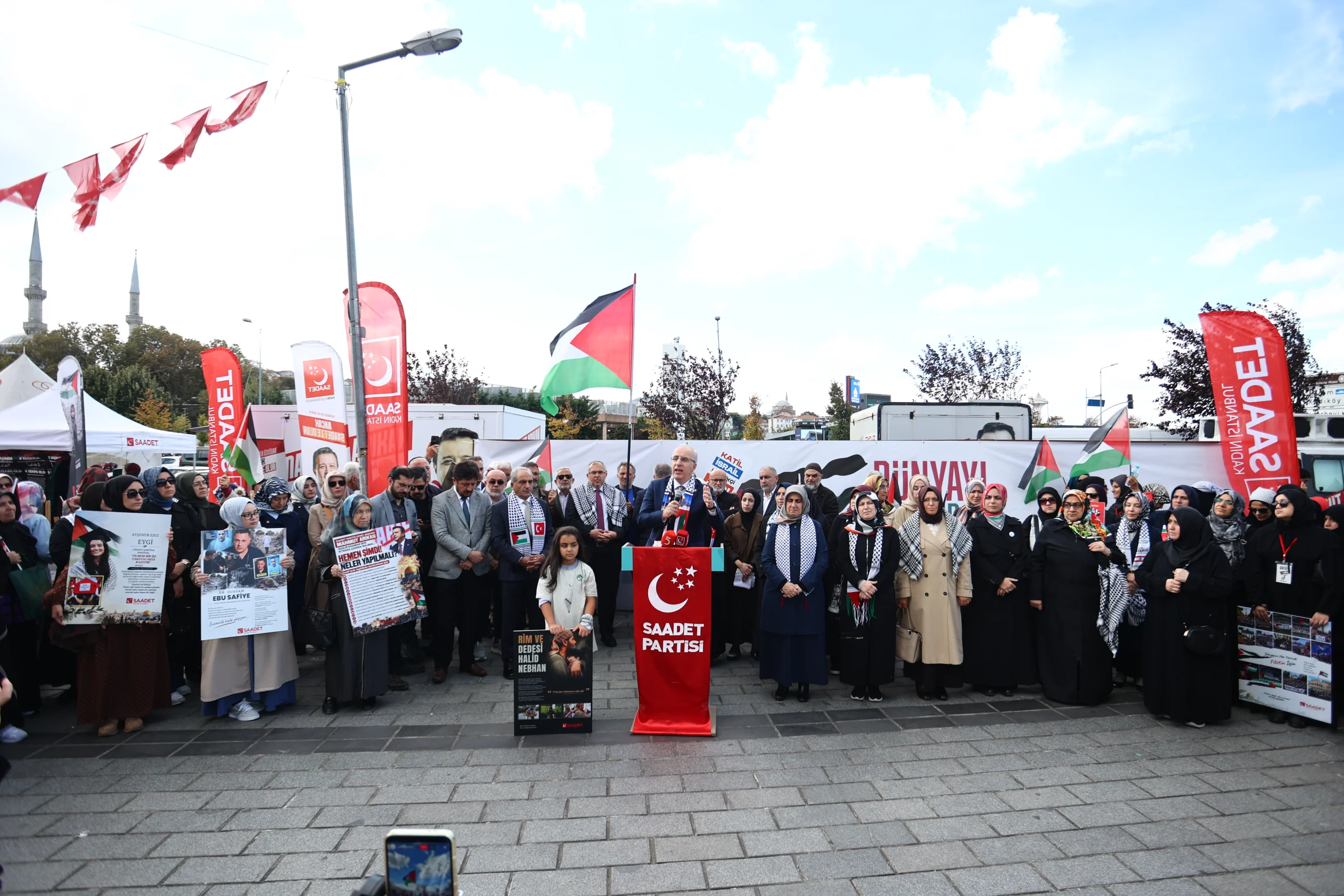 Saadet Partisi’nden 1094 gün sonra tarihi çağrı: Zulüm ebedi değildir, İsrail ancak güçten anlar