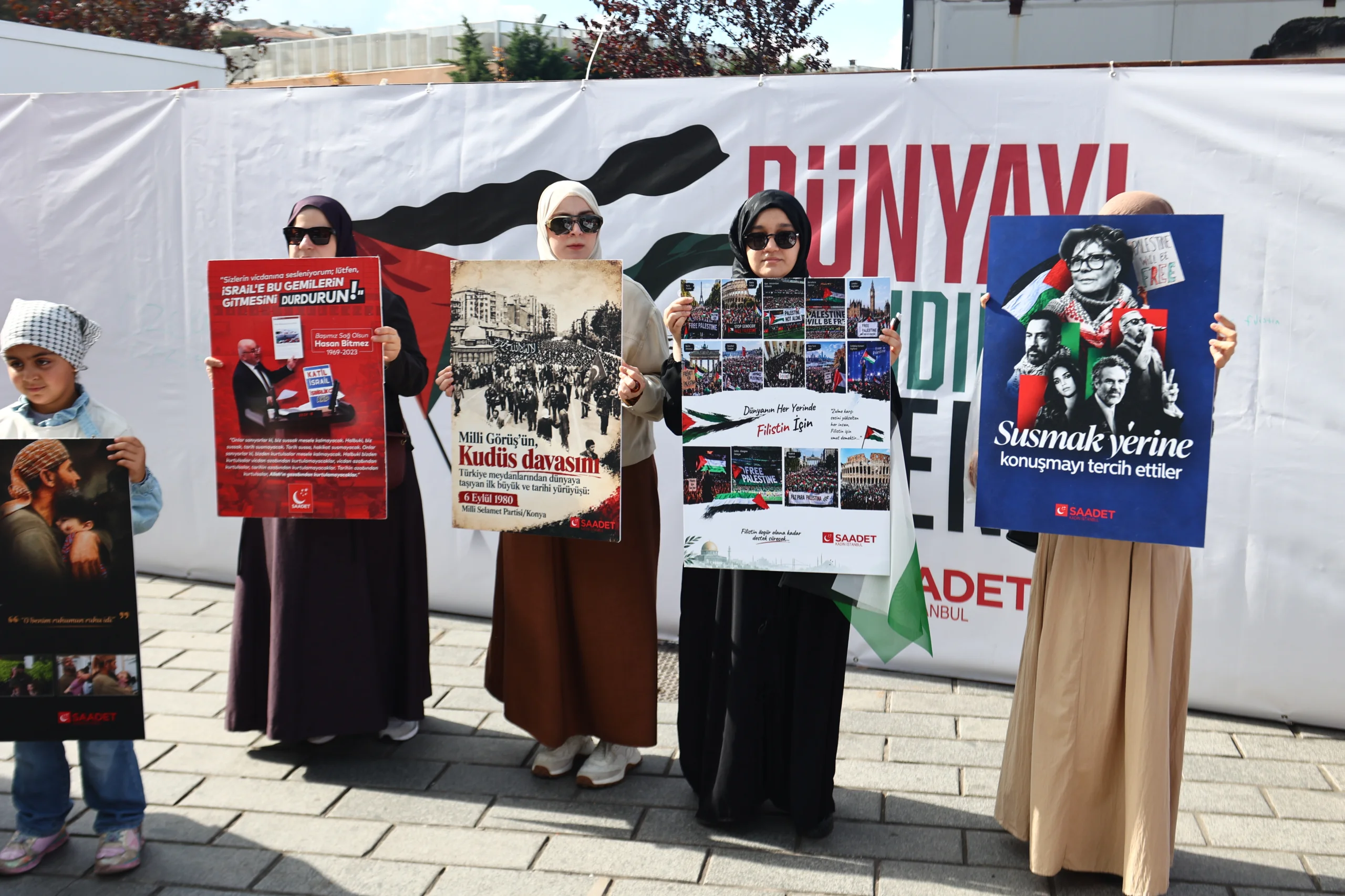 Saadet Partisi’nden 1094 gün sonra tarihi çağrı: Zulüm ebedi değildir, İsrail ancak güçten anlar