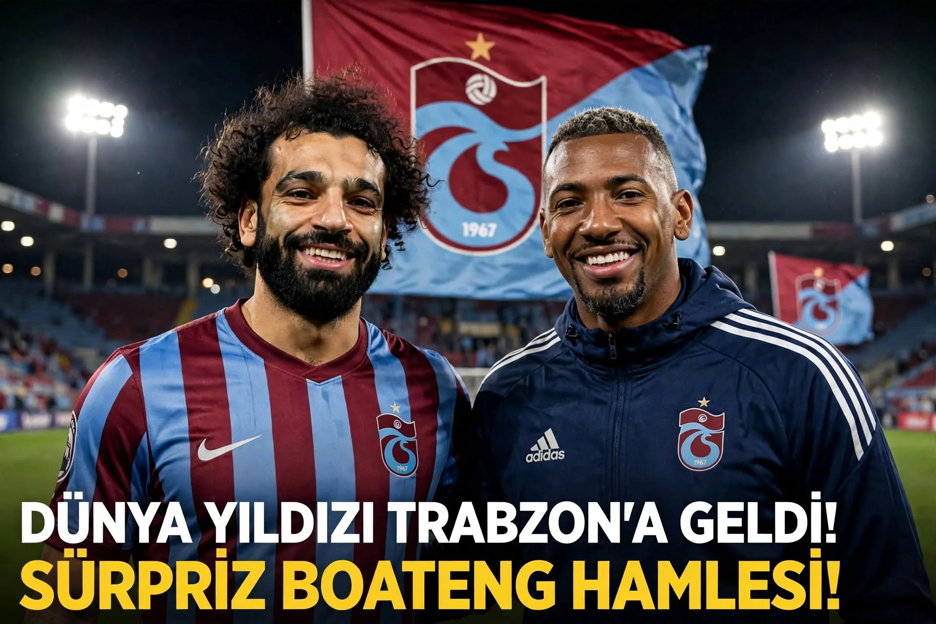 Salah'a Trabzonspor'da dünya şampiyonu hoca: Jerome Boateng yardımcı antrenör oldu