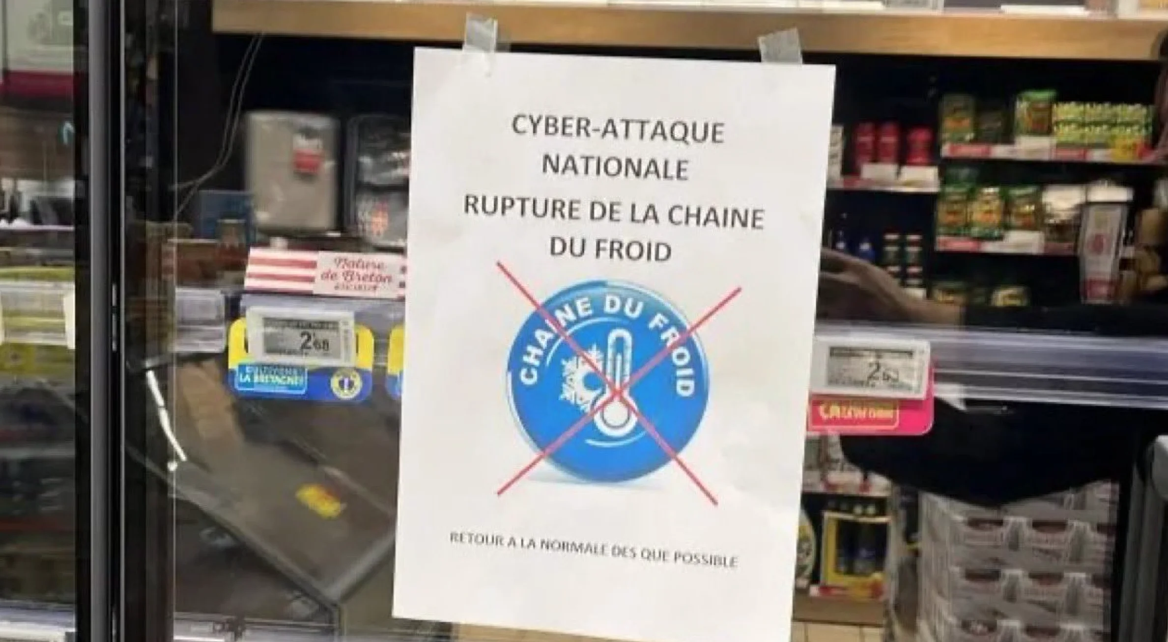 Sistem çökertildi, bütün ürünler bozuldu!