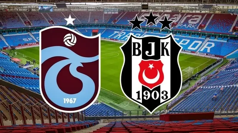 Trabzonspor Beşiktaş maçı 19 Ekim Pazartesi saat 20.00'de Papara Park'ta